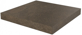 DD600220R/GCA Ступень угловая клееная Про Стоун коричневый  33x33x0,9 - изображение 1