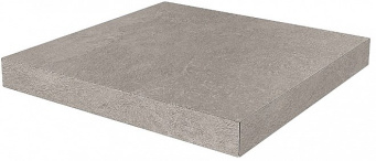 DD600420R/GCA Ступень угловая клееная Про Стоун серый  33x33x0,9 - изображение 1