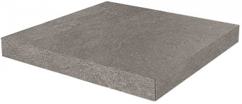 DD600520R/GCA Ступень угловая клееная Про Стоун серый темный  33x33x0,9 - изображение 1