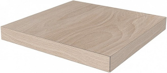 DL501420R/GCS Ступень угловая клееная левая Про Вуд бежевый светлый 33x33x0,9 - изображение 1
