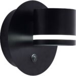 Бра Schaffner Versi GX53 15 Вт 220 В черное IP20 (4455-1W BK)
