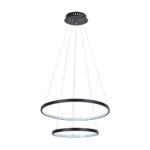 Люстра светодиодная подвесная Arte Lamp Frodo 65 Вт 3000-6000К 3 кв.м (A2197SP-2BK)