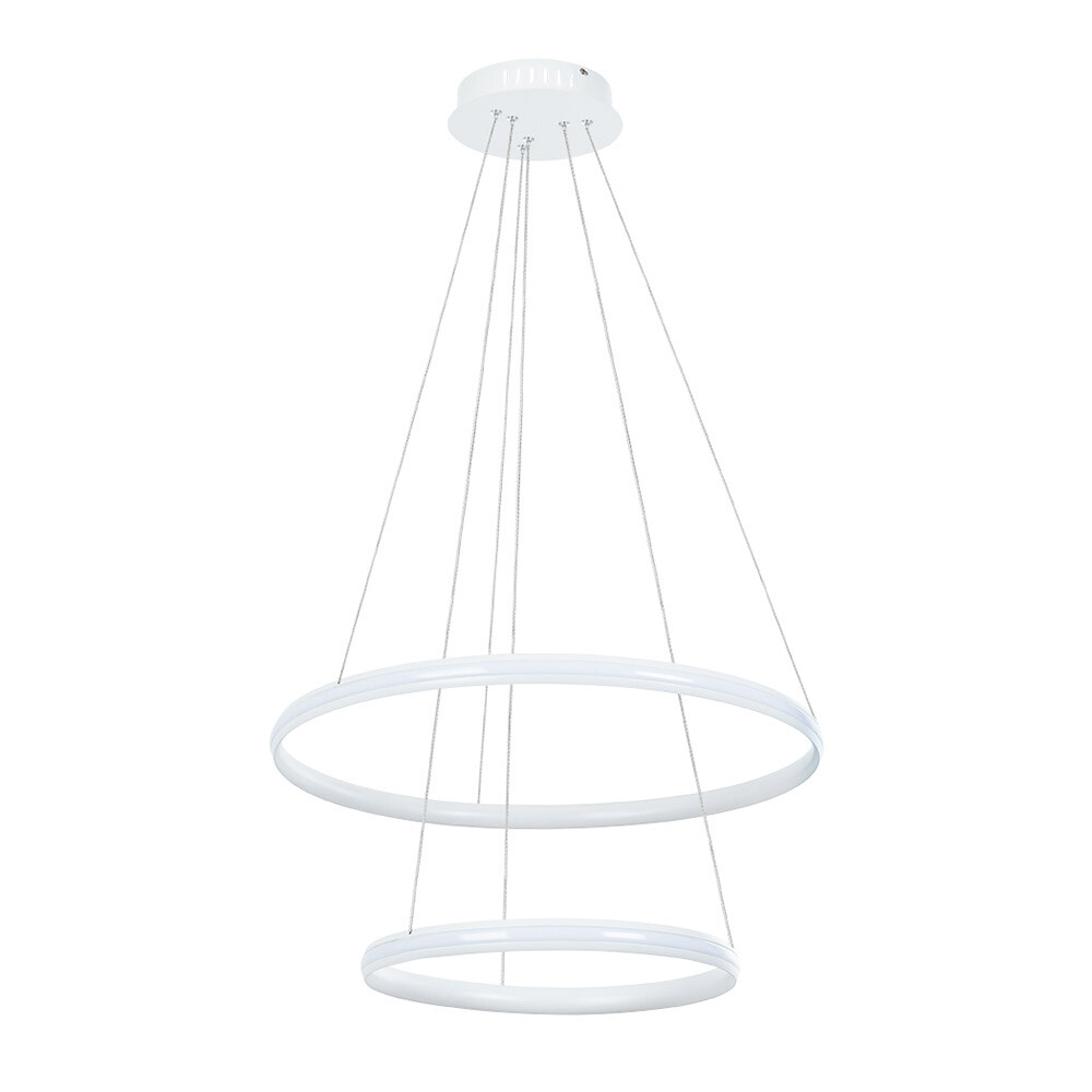 Люстра светодиодная подвесная Arte Lamp Meridiana 70 Вт 3000-6000К 3 кв.м (A2198SP-2WH) - изображение 1