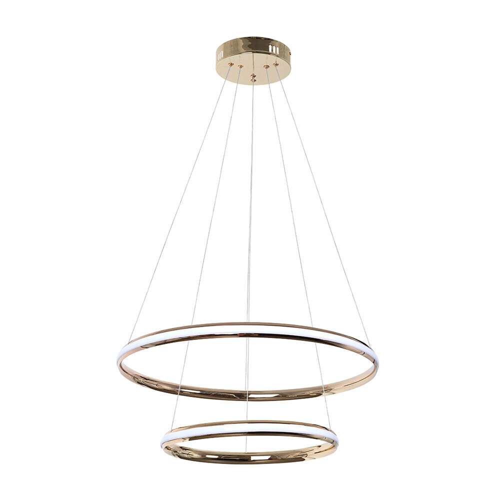 Люстра светодиодная подвесная Arte Lamp Meridiana 70 Вт 3000-6000К 3 кв.м (A2198SP-2GO) - изображение 1