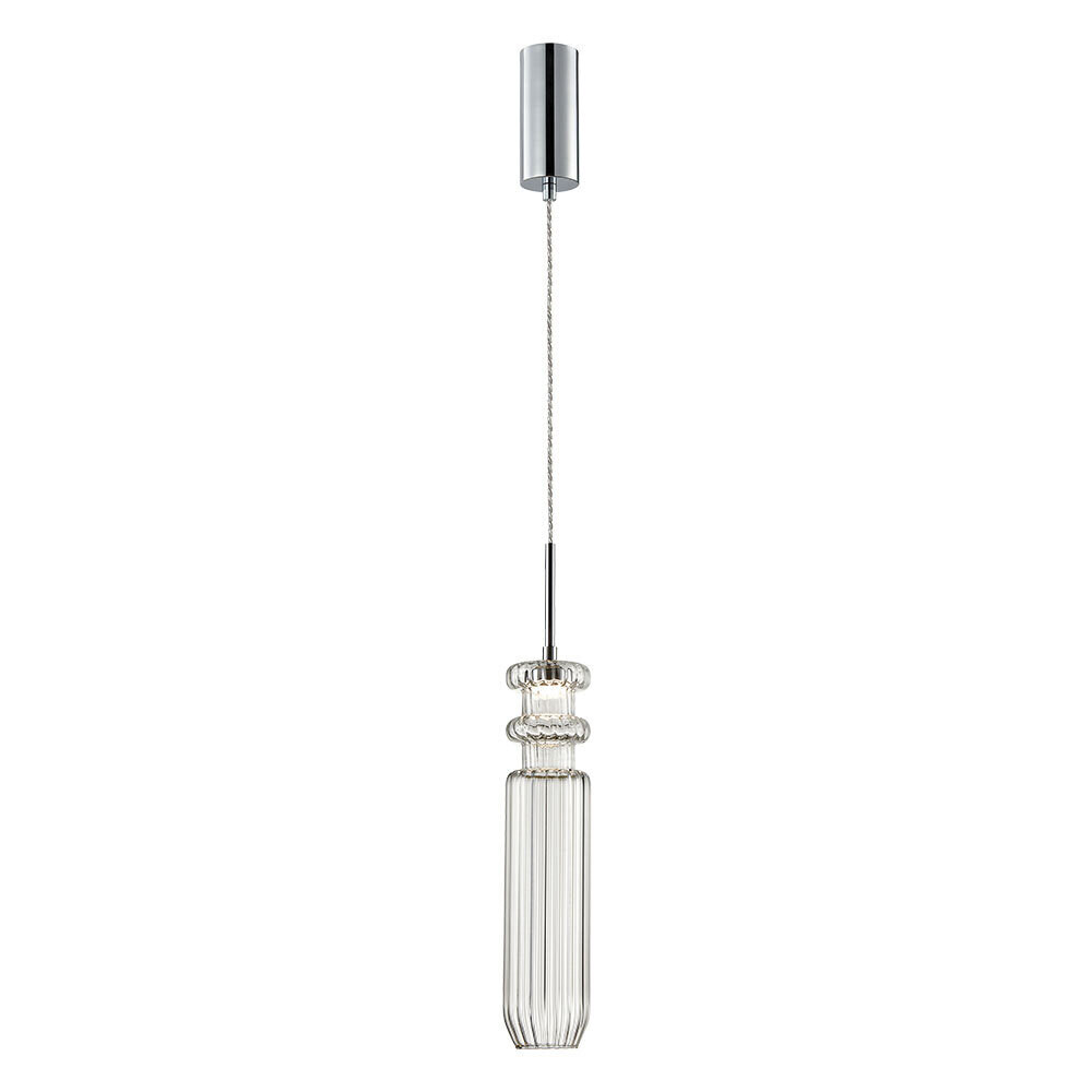 Светильник светодиодный подвесной Arte Lamp Crystal 3000К 8 Вт 3 кв.м латунь IP20 (A2942SP-1CC) - изображение 1