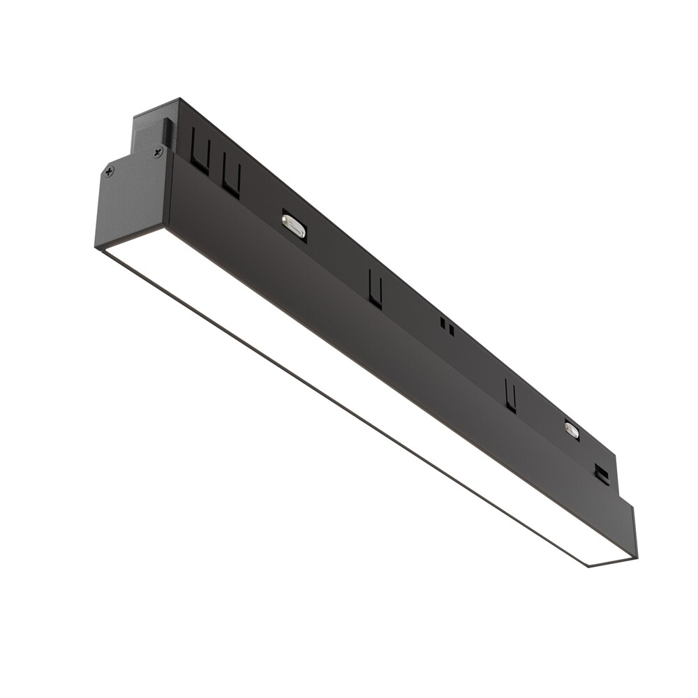 Светодиодный трековый светильник магнитный Maytoni Technical Basis Exility 4000К 12 Вт 4 кв.м черный (TR030-2-12W4K-B) - изображение 1