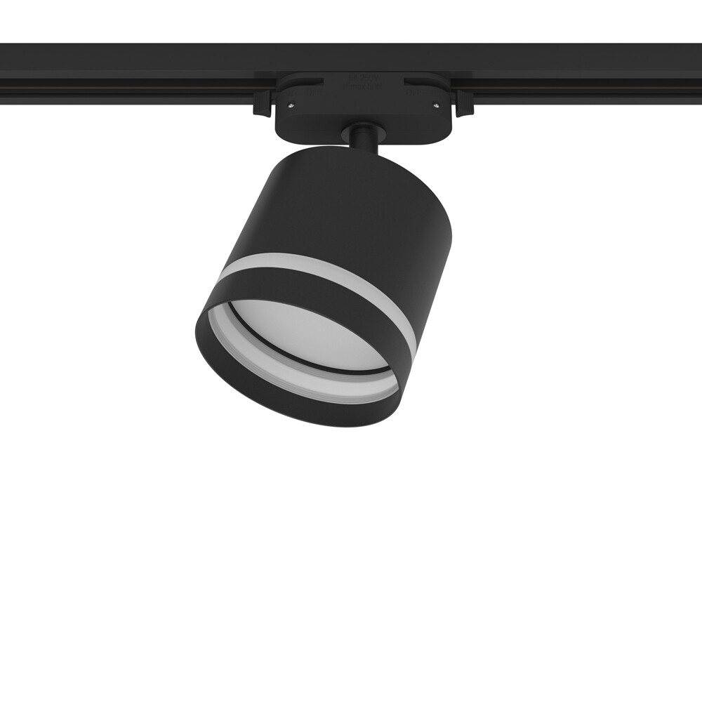 Трековый светильник однофазный Ritter Artline 12 Вт GX53 4 кв.м черный (59866 8) - изображение 1