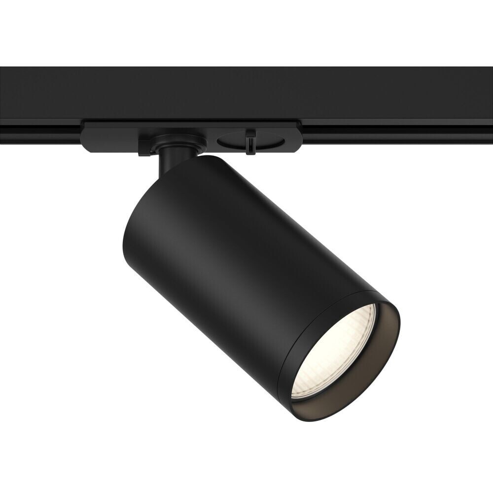 Трековый светильник однофазный Maytoni Technical Focus S 10 Вт GU10 2 кв.м черный (TR020-1-GU10-B) - изображение 1