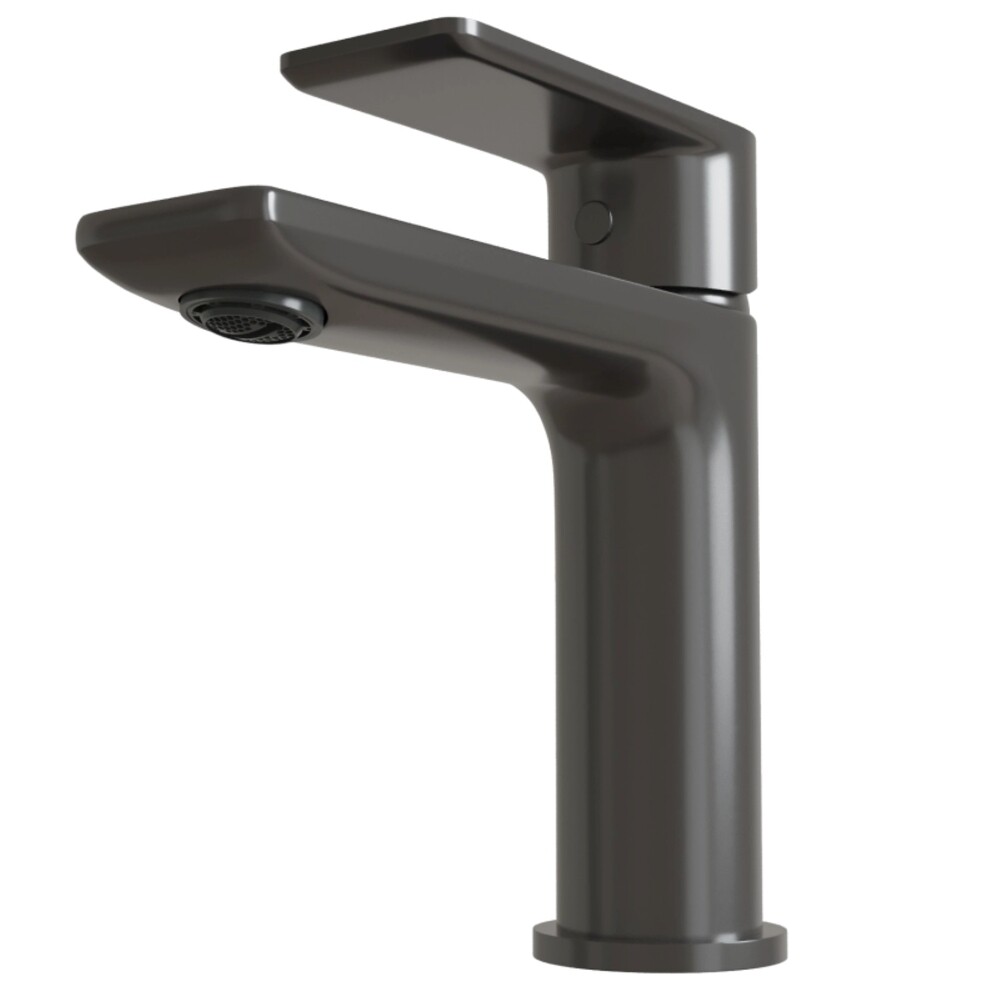 Смеситель для раковины Mixline ML33-04GR графит однорычажный (556598) - изображение 1