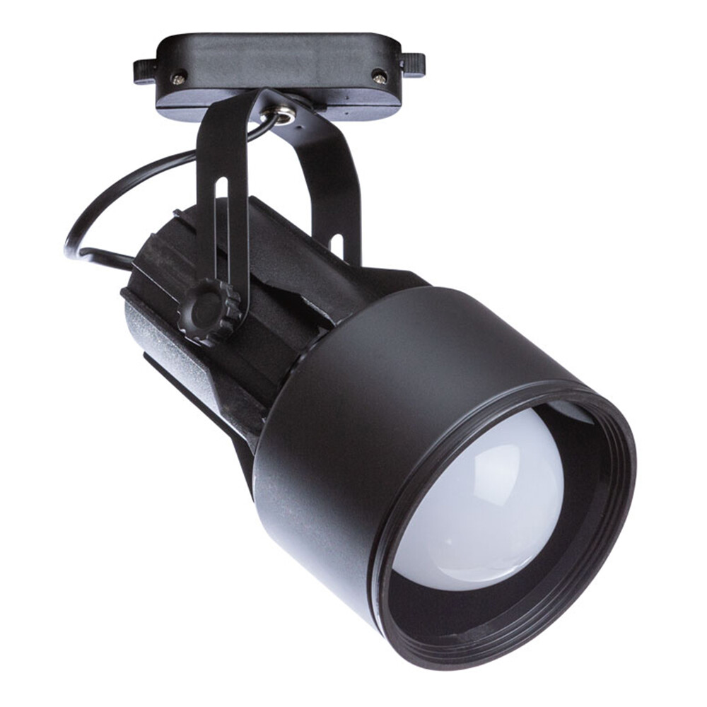 Трековый светильник однофазный Arte Lamp Lyra 40 Вт E27 2 кв.м черный (A6252PL-1BK) - изображение 1