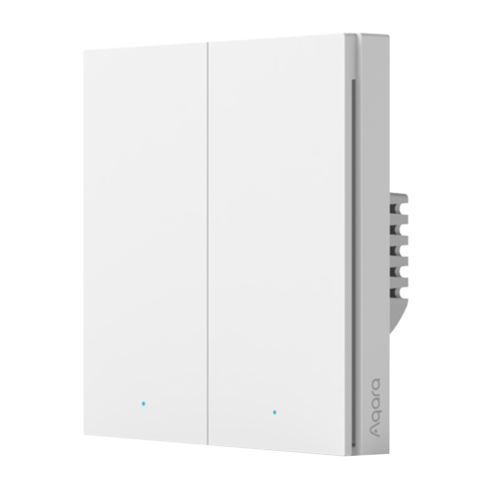 Умный выключатель Aqara Smart Wall Switch H1 (WS-EUK02) беспроводной белый - изображение 1