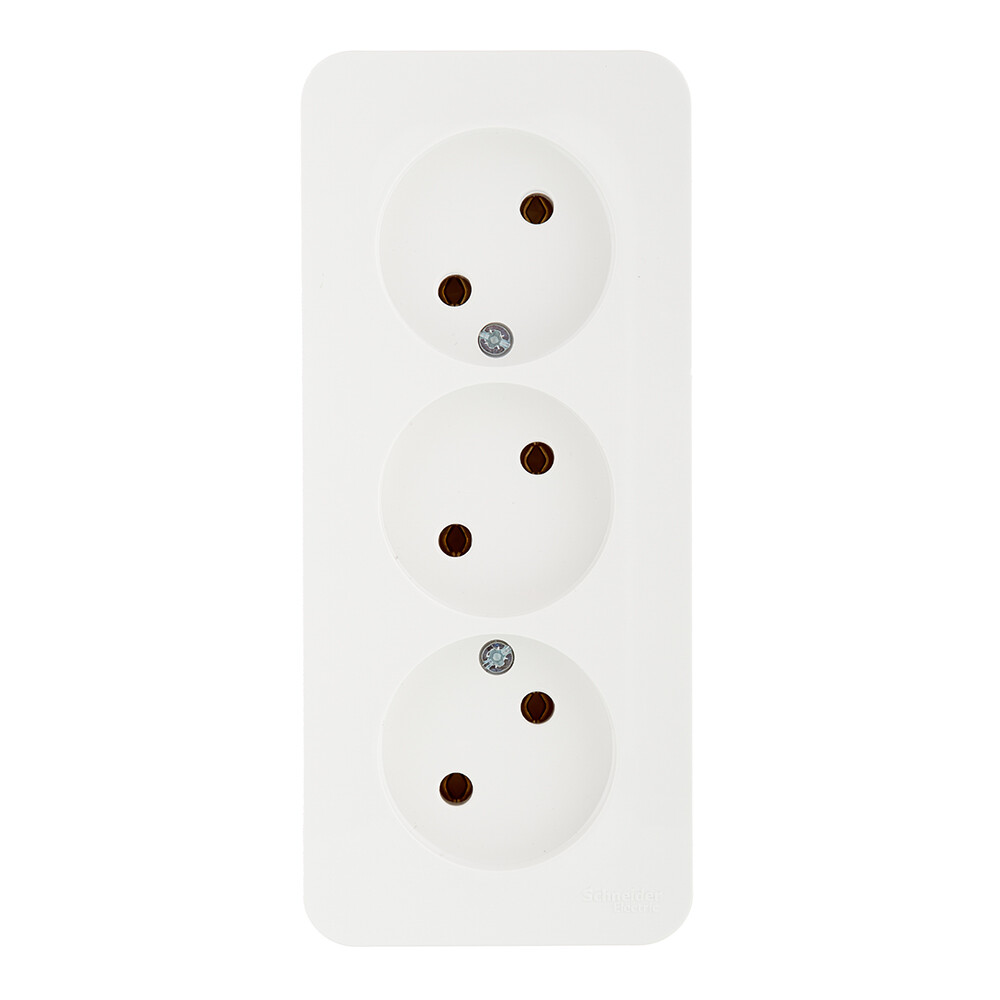 Розетка Systeme Electric Blanca накладная белая (BLNRA000311) - изображение 1