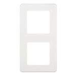 Рамка Legrand Inspiria двухместная белая (673940)