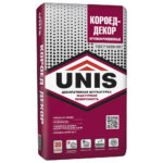 Штукатурка декоративная Unis Короед-Декор 3 мм белая 25 кг