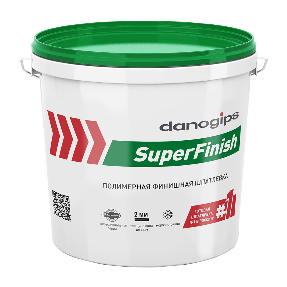 Шпатлевка Danogips SuperFinish универсальная 3 л/5 кг - изображение 1