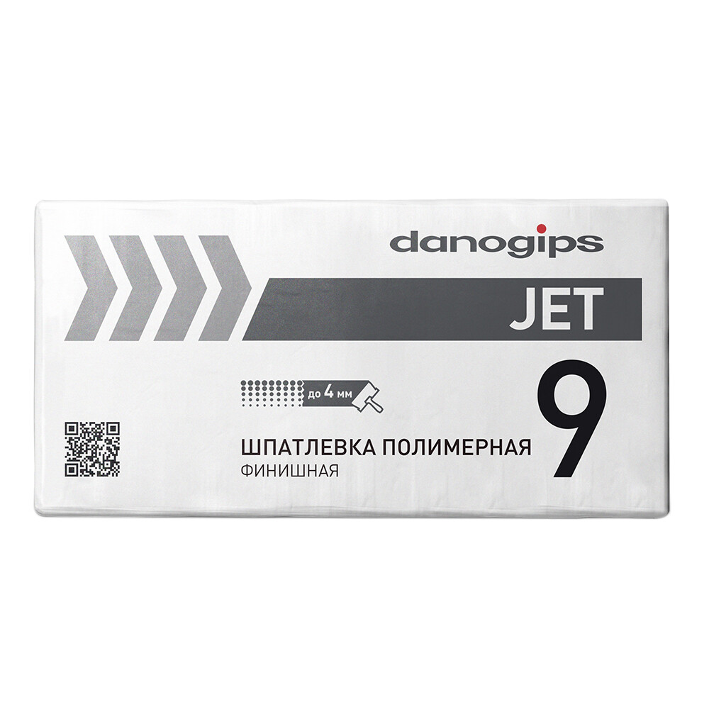 Шпаклевка полимерная Danogips Dano Jet 9 выравнивающая 20 кг - изображение 1