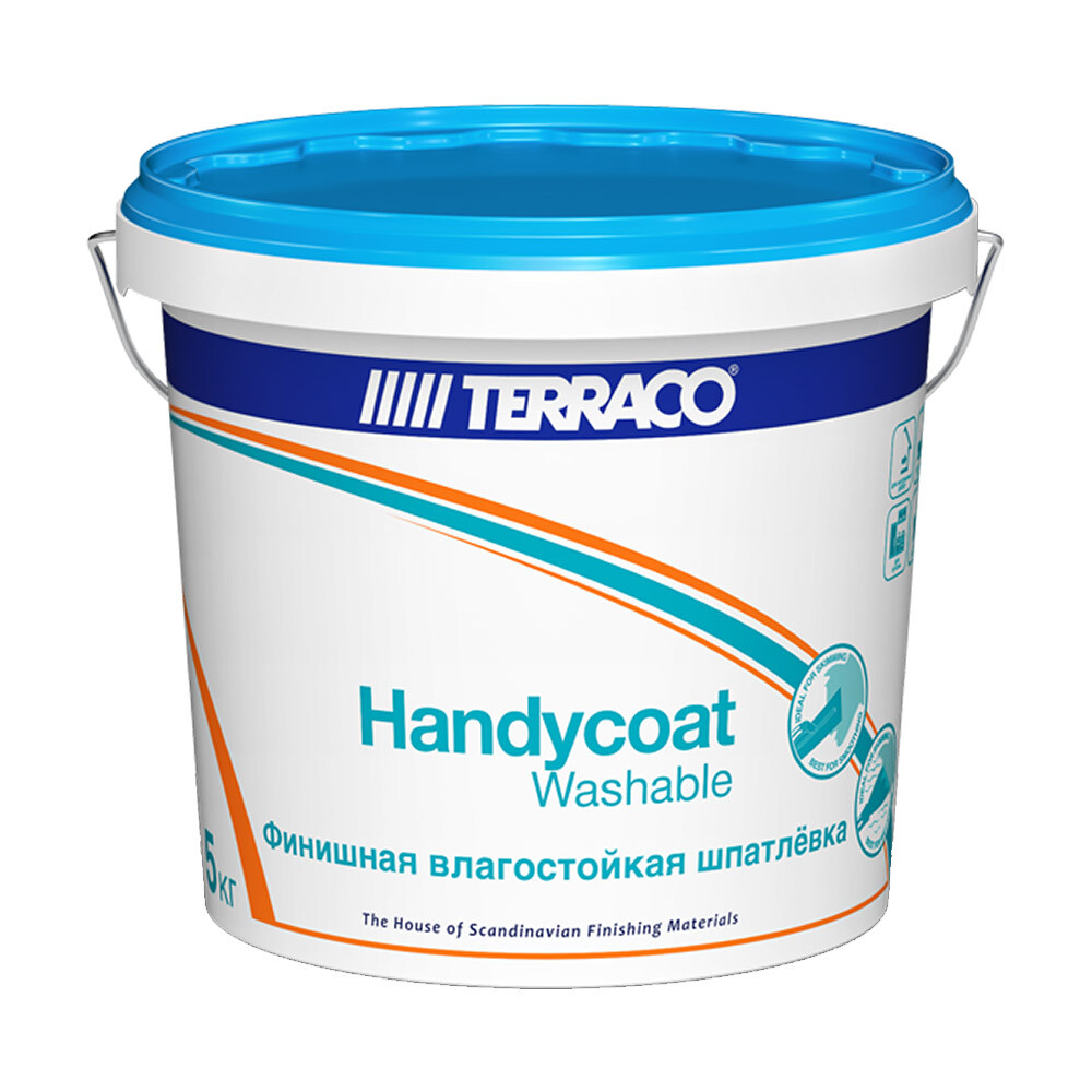 Шпатлевка финишная Terraco Handycoat Washable 5 кг - изображение 1