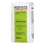 Шпаклевка цементная Perfekta Старт Глайд МН базовая белая 25 кг