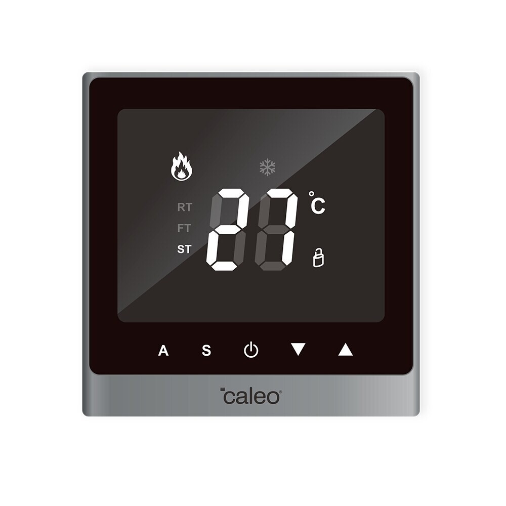 Терморегулятор цифровой для теплого пола Caleo С732 серебро - изображение 1