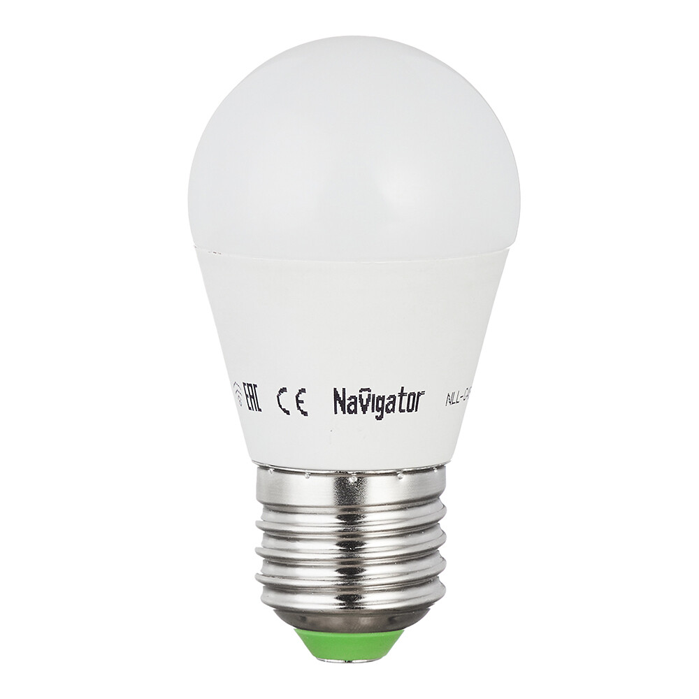 Лампа умная Navigator светодиодная диммируемая Е27 7 Вт RGB 2700-6500 К IP20 шар - изображение 1