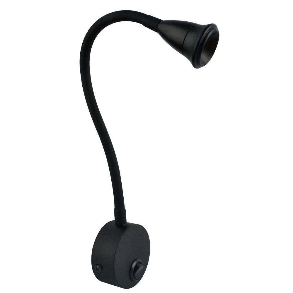 Бра Arte Lamp Twist светодиодное 3 Вт 220-240 В черное 4000К IP20 (A7603AP-1BK) - изображение 1
