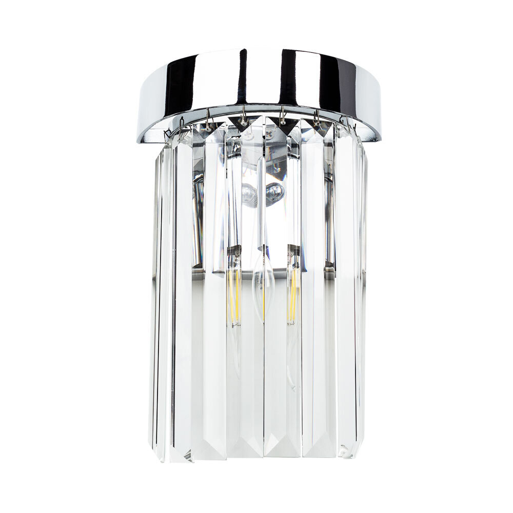 Бра Arte Lamp Secunda Е14 60 Вт 220 В хром IP20 (A1003AP-1CC) - изображение 1
